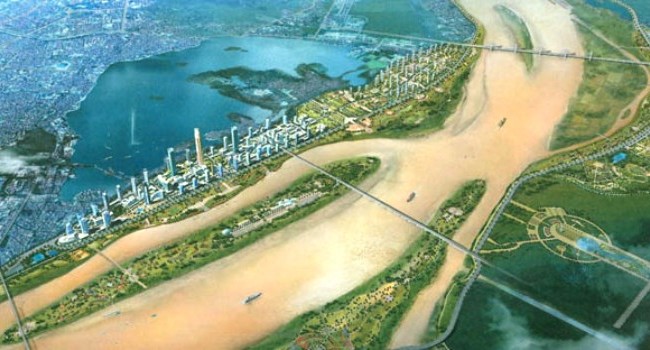 Hà Nội chỉ đạo gỡ khó cho dự án “Thành phố ven sông Hồng” Ảnh minh họa