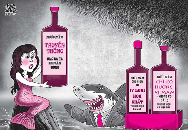 Nước mắm công nghiệp và “truyền thông bất lương“ Ảnh minh họa