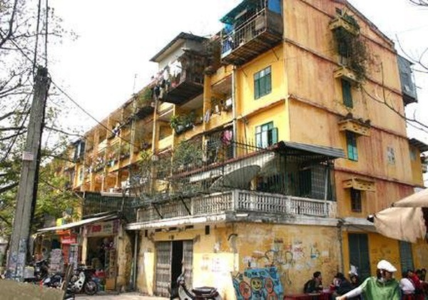 Hà Nội không cấp phép cho xây thêm chung cư trong khu lõi nội đô Ảnh minh họa.
