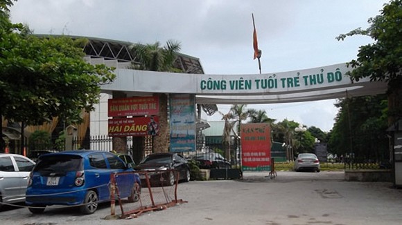 Hà Nội: Giao Công viên Tuổi trẻ Thủ đô về Công ty TNHH MTV Công viên Cây xanh Công viên tuổi trẻ Thủ đô