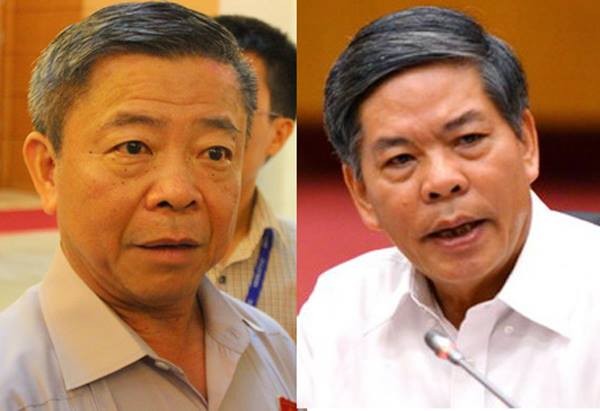 Đề nghị Ban Bí thư xem xét kỷ luật đối với ông Nguyễn Minh Quang và Võ Kim Cự Hai ông Võ Kim Cự, Nguyễn Minh Quang