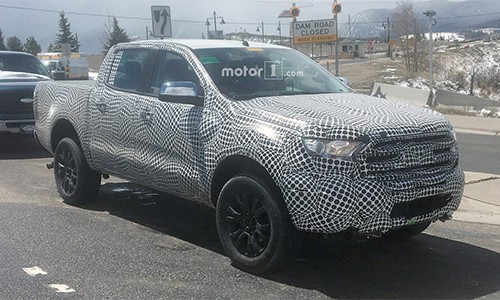 Ford Ranger thế hệ mới lộ diện trên đường thử Mẫu bán tải thế hệ mới của Ford lộ diện trên đường thử.