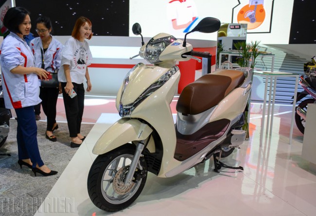 5 xe tay ga nổi bật nhất Triển lãm mô tô xe máy VN 2017 Phiên bản mới của Honda Lead tại Triển lãm mô tô xe máy Việt Nam 2017