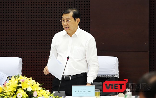 Đà Nẵng ra tuyên bố phản đối Trung Quốc bầu cử phi pháp Chủ tịch UBND TP Đà Nẵng Huỳnh Đức Thơ vừa ra Tuyên bố phản đối hành vi ngang ngược của Trung Quốc khi tiến hành bầu cử đại biểu Đại hội đại biểu Nhân dân khóa II của cái gọi là “TP Tam Sa”.