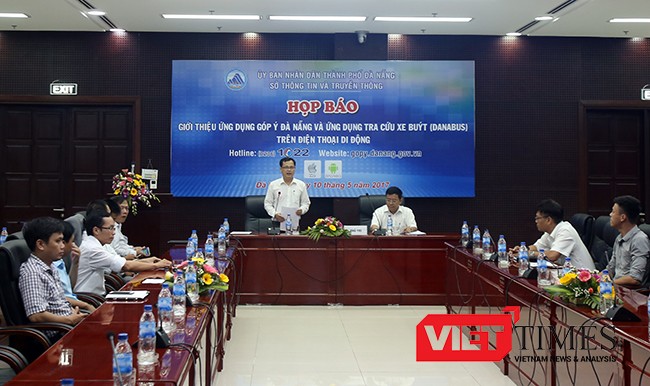 Đà Nẵng đã nhận được gần 1 vạn phản hồi qua website Góp ý Chiều 10/5, Sở TT&TT, cùng Sở GTVT TP Đà Nẵng phối hợp tổ chức Họp báo công bố đưa ứng dụng "Góp ý" và "Danabus" trên điện thoại di động vào hoạt động phục vụ người dân.
