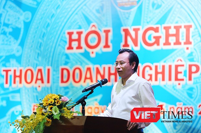 Bí thư Đà Nẵng: Doanh nghiệp đừng vì những chuyện nhỏ mà lăn tăn! Bí thư Thành ủy, Chủ tịch HĐND TP Đà Nẵng Nguyễn Xuân Anh phát biểu tại buổi Đối thoại với doanh nghiệp năm 2017