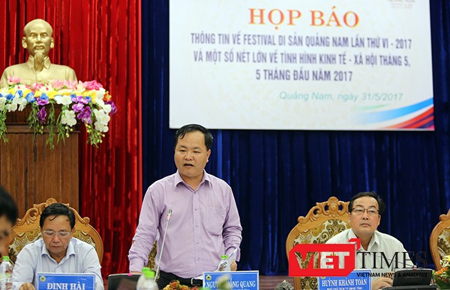 Đã xác định thủ phạm “hợp thức hóa” cát bán cho dự án KĐT Đa Phước Ông Nguyễn Hồng Quang, Chánh Văn phòng UBND tỉnh Quảng Nam.