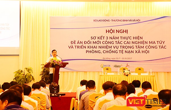 Người nghiện ma túy ở các tỉnh phía Nam tăng Ngày 31/7, tại Đà Nẵng, Bộ LĐ-TB và Xã hội tổ chức Hội nghị Sơ kết 3 năm thực hiện Đề án đổi mới Công tác cai nghiện ma túy và triển khai nhiệm vụ trọng tâm công tác phòng chống tệ nạn xã hội đối với các tỉnh, thành phố trọng điểm.