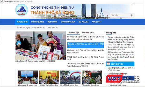 Đà Nẵng: Phát triển Cổng Thông tin điện tử phục vụ đối thoại với người dân Cổng TTĐT TP Đà Nẵng được phát huy trở thành kênh cung cấp thông tin và đối thoại giữa chính quyền với người dân