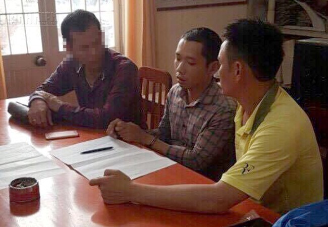 Nghi can cướp hơn 2 tỷ tại Vietcombank Trà Vinh khai gì? Nghi can Lê Văn Hưng tại cơ quan điều tra - Ảnh: Thanh Niên
