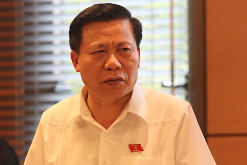 ĐBQH đề nghị cấm đưa nội dung tố cáo lên mạng xã hội Đại biểu Nguyễn Nhân Chiến (Bí thư tỉnh uỷ Bắc Ninh). Ảnh: Võ Hải