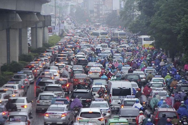 Hà Nội treo giải thưởng gần 6,6 tỷ đồng chống ùn tắc giao thông Ùn tắc ở Hà Nội