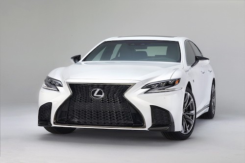 Lexus LS 500 F Sport - sedan thể thao hạng sang Lexus gia nhập cuộc đua sedan hạng sang tính năng cao với biến thể F Sport phát triển dựa trên LS 500 thế hệ mới.