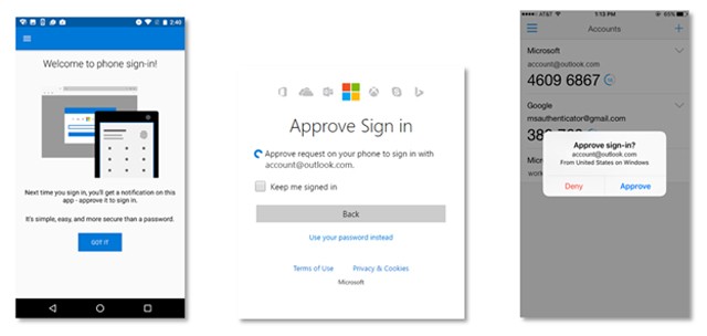 Microsoft cho phép đăng nhập bằng điện thoại, không cần mật khẩu Microsoft cho phép đăng nhập bằng điện thoại, không cần mật khẩu