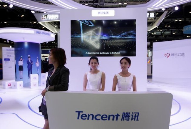 Tencent đạt mốc 300 tỉ USD Ảnh: Reuters