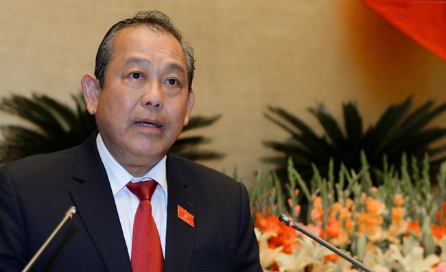 9 địa phương bổ nhiệm 58 Phó Thủ tướng Trương Hòa Bình