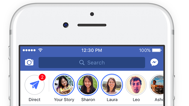 Tính năng Stories của Facebook sắp có trên phiên bản desktop Ảnh minh họa