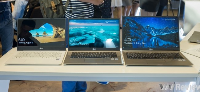 LG chính thức gia nhập thị trường laptop Việt nam với dòng LG gram mỏng nhẹ Các phiên bản 13,3, 14 và 15,6 inch của LG gram