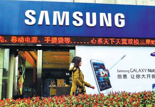 Samsung chỉ còn chiếm 3,3% thị phần smartphone tại Trung Quốc