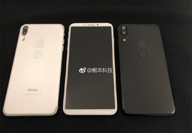Hình ảnh iPhone 8 vừa rò rỉ khiến nhiều người vỡ mộng Hình ảnh iPhone 8 trên mạng xã hội Weibo