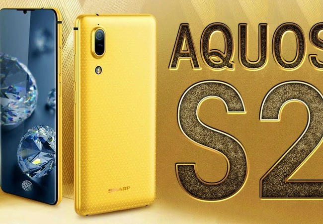 Sharp Aquos S2: điện thoại thực sự không viền đầu tiên trên thế giới Aquos S2 (ảnh YouTube)