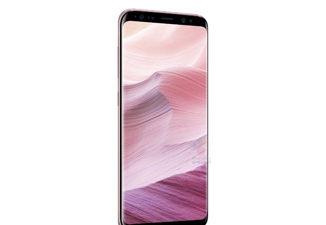 Sắp có phiên bản Galaxy S8+ màu “hường” Ảnh dựng Galaxy S8 hồng (Phone Arena)