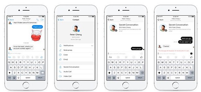 Cách gửi tin nhắn bí mật, tự huỷ trên Facebook Messenger Ảnh minh họa