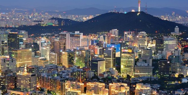 Thót tim khám phá Seoul từ độ cao 555 mét Thót tim khám phá Seoul từ độ cao 555 mét