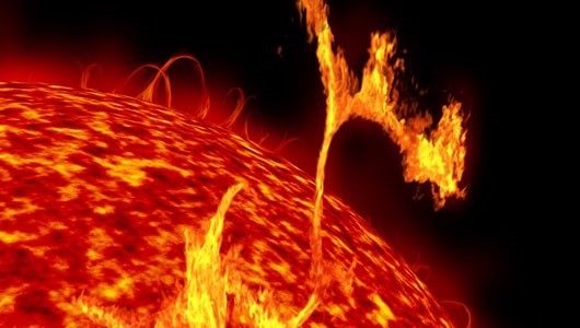 Chiêm ngưỡng lửa mặt trời trong vũ trụ Chiêm ngưỡng lửa mặt trời trong vũ trụ