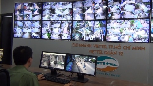 TP.HCM: Huy động 2.000 camera Trung tâm Chỉ huy giám sát camera an ninh nơi công cộng được đưa vào hoạt động. Ảnh: Internet