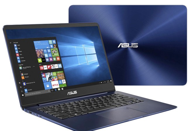Laptop ASUS ZenBook UX430 tốc độ cao, pin khủng, giá 19,99 triệu đồng Máy mỏng chỉ 15,9mm và trọng lượng 1,25kg.