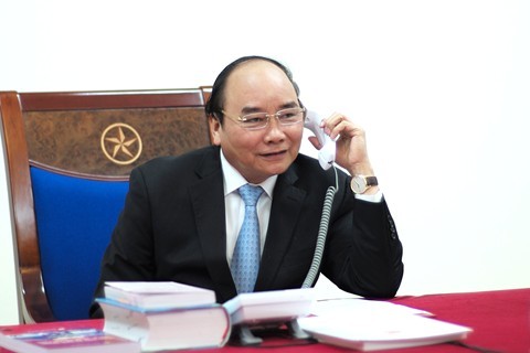 Ngày mai, Thủ tướng Nguyễn Xuân Phúc thăm chính thức Hoa Kỳ Thủ tướng Chính phủ Nguyễn Xuân Phúc điện đàm với Tổng thống đắc cử Hoa Kỳ Donald Trump, ngày 14/12/2016.