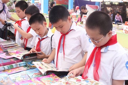 Sáng mai, Hội sách Thiếu nhi khai mạc tại Phố 19/12 Hội sách sẽ là nơi các em thiếu nhi lựa chọn được nhiều cuốn sách hay, bổ ích. Ảnh minh hoạ: Internet