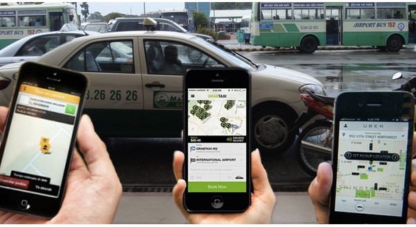 Đại chiến taxi: Grab “phản pháo” vì bị Vinasun “tố” cạnh tranh thiếu lành mạnh Vào đầu năm 2017, Hiệp hội Vận tải TPHCM đã từng đưa ra kiến nghị thuế giá trị gia tăng của các doanh nghiệp taxi và Grab, Uber nên ở mức 5%. Ảnh minh hoạ: Internet.