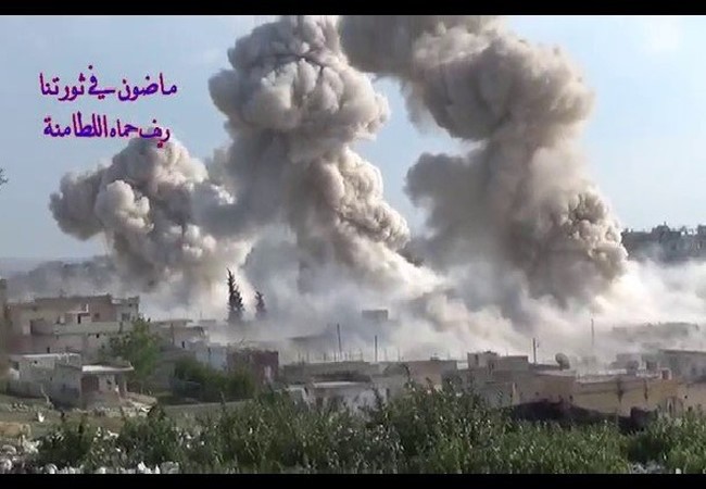 Nga ra đòn Syria, CIA mất cả tỷ USD vì phiến quân Không quân Nga không kích ác liệt ở Hama