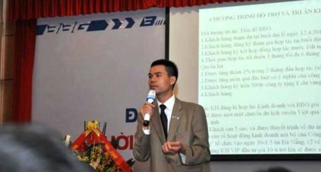 Sếp BBG Việt Nam vừa bị bắt “làm xiếc” với vàng thế nào? Ông Lê Minh Quang, Tổng giám đốc BBG Việt Nam