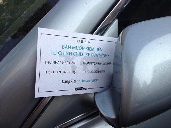 TPHCM: Sở GTVT muốn Một hoạt động giới thiệu xe Uber