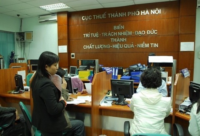 Thời gian nộp thuế xuất nhập khẩu còn 5-7 phút Thời gian nộp thuế xuất nhập khẩu còn 5-7 phút
