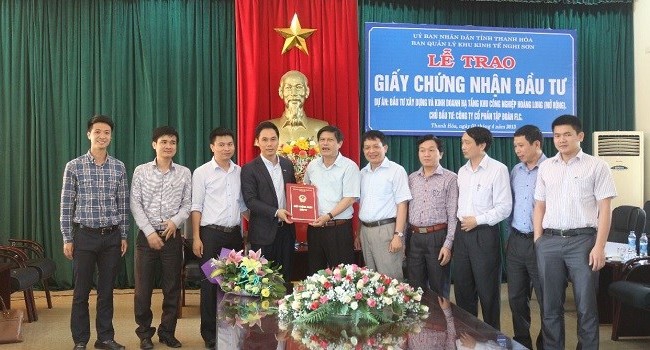FLC chi hơn 1.300 tỷ đồng xây KCN thứ hai ở Vĩnh Phúc FLC chi hơn 1.300 tỷ đồng xây KCN thứ hai ở Vĩnh Phúc