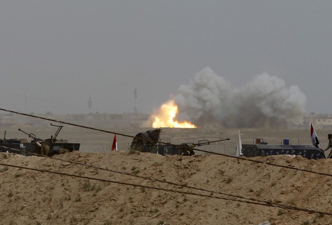 Iraq giáng đòn chí tử vào thành trì IS mở đường tái chiếm Mosul Nhắm mục tiêu vào nơi ở của một chỉ huy IS ở Mosul, Iraq.