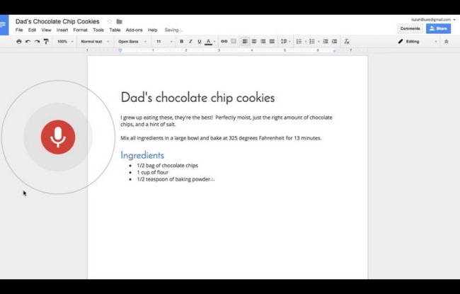 Đến thời đọc cho Google Docs gõ văn bản giúp Đến thời đọc cho Google Docs gõ văn bản giúp