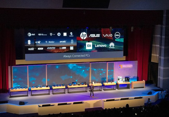 Microsoft hợp tác với ASUS, HP và Lenovo sản xuất máy tính Windows 10 Sẽ có rất nhiều máy tính được tích hợp thêm kết nối di động LTE.