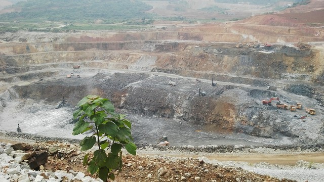 Sau một năm thanh tra, Bộ TNMT kết luận khai thác mỏ Núi Pháo có sai phạm Mỏ khai thác quặng của dự án Núi Pháo. Nguồn: Tri thức trẻ