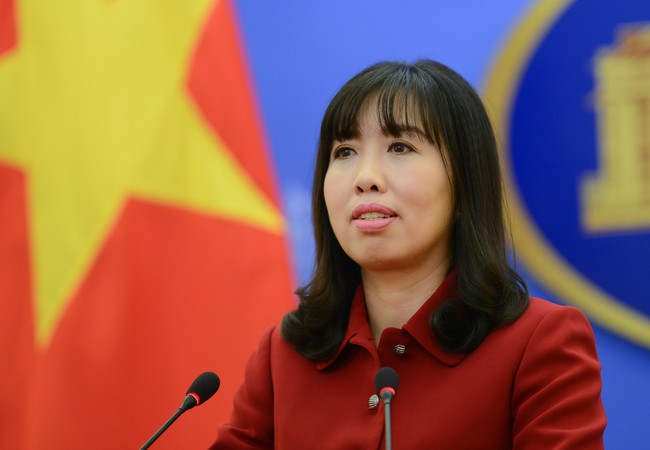 Bộ Ngoại giao lấy làm tiếc về phát biểu của Đức vụ Trịnh Xuân Thanh Người phát ngôn Bộ Ngoại giao Lê Thị Thu Hằng - Ảnh: Bộ Ngoại giao Việt Nam