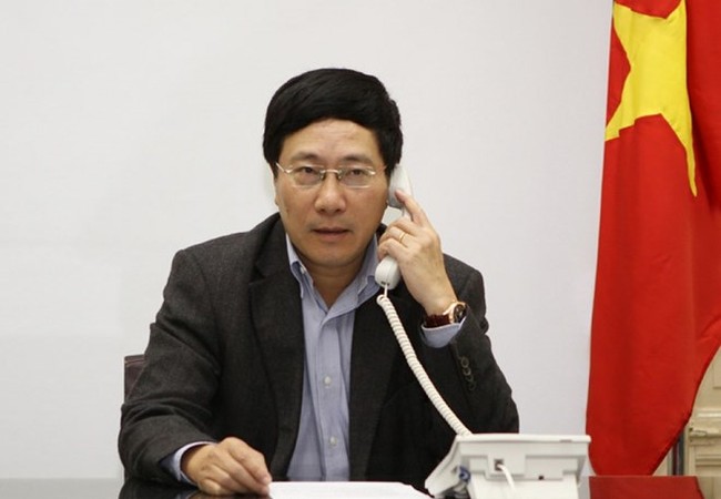 Phó Thủ tướng Phạm Bình Minh: Phải đảm bảo an toàn cho người Việt Nam ở Thổ Nhĩ Kỳ Phó Thủ tướng, Bộ trưởng Bộ Ngoại giao Phạm Bình Minh.