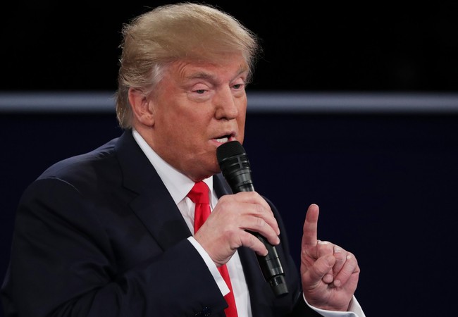 Donald Trump hy vọng nếu thắng cử sẽ liên minh được với Nga trong cuộc chiến chống IS Donald Trump.