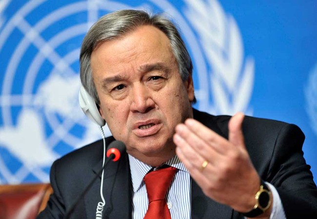Liên Hiệp Quốc chính thức bổ nhiệm Tổng thư ký Antonio Guterres Ông Antonio Guterres.