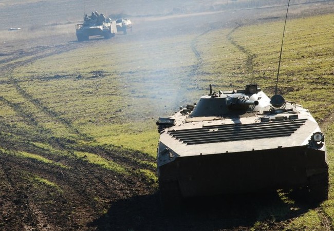 Quân Ukraine và lính đánh thuê bất ngờ tấn công Donetsk Quân Ukraine và lính đánh thuê bất ngờ tấn công Donetsk (ảnh minh họa" Sputnik).