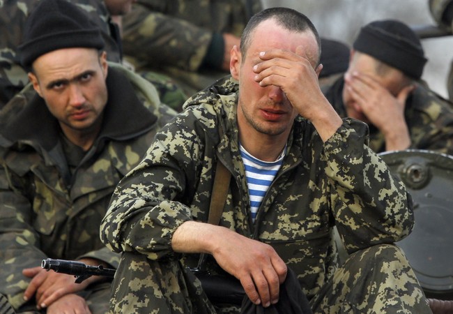 Ukraine có nguy cơ mất chỗ dựa là Hoa Kỳ sau thời chính quyền Obama Binh sỹ Ucraine.