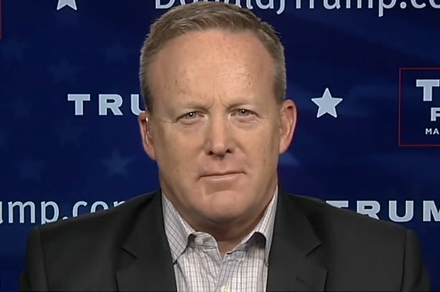 Thư ký Nhà Trắng của ông Trump: Phóng viên CNN nợ Donald Trump lời xin lỗi - VIDEO Sean Spicer - Thư ký tương lai của Nhà Trắng.